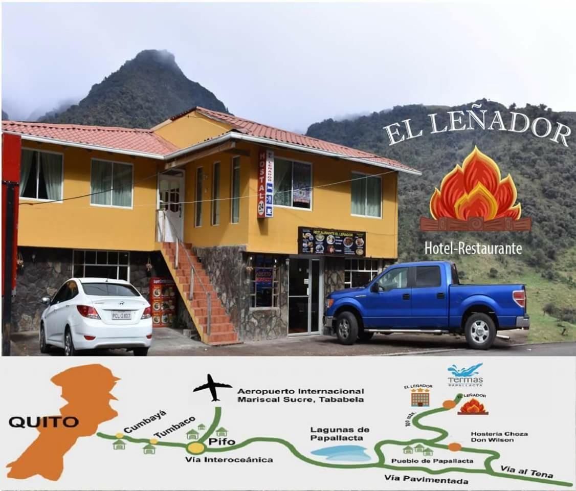 El Lenador Hotel Y Restaurante Папалакта Екстериор снимка
